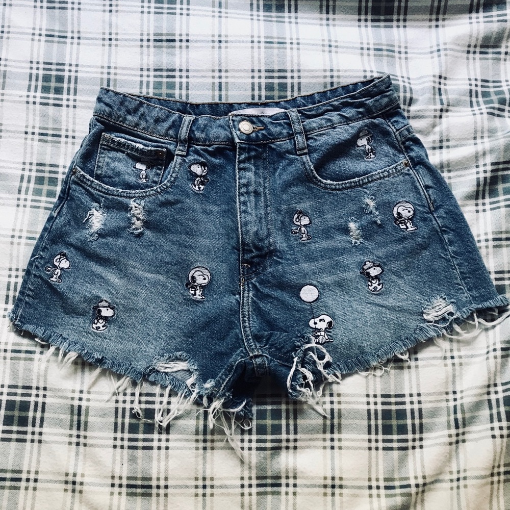 ZARA printed shorts